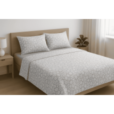 JUEGO SABANA 1.5 PZA  BUKARA ESTAMPADA