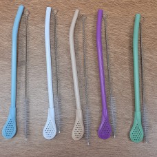 BOMBILLA CON CEPILLO LIMPIADOR