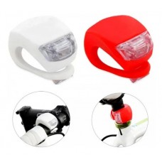 SET X 2 LUCES LED DE SILICONA PARA BICICLETA